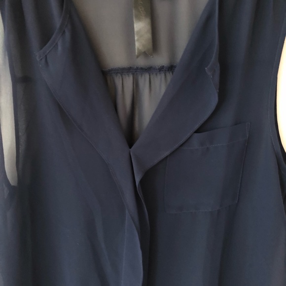 Navy Blouse - Picture 2 of 4